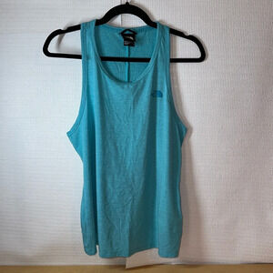 NORTH FACE Womens Medium Tank Top Scrunched Back Performace